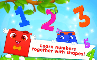 Learning Numbers and Shapes - Game for Toddlers