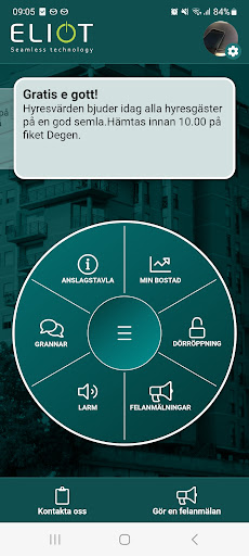 Android application Eliot Alpha screenshort