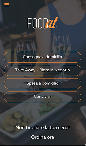 FOODat - FOOD a domicilio (Piz Screen 3