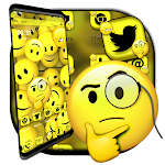 Cover Image of Tải xuống Smiley Emoji 3D Launcher Theme  APK
