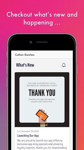 Android application Caltex Goolwa screenshort