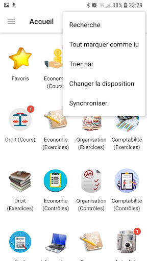 1 BAC Science Economie et Gestion