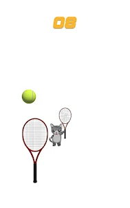 Cat Tennis Ball