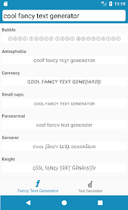 Cool Fancy Text Generator MOD APK (advertenties verwijderd) 1