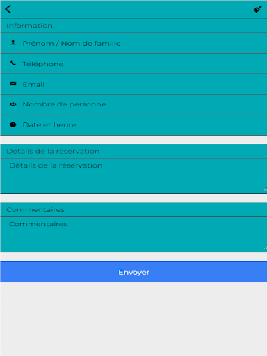 Android application Les Fées Lucioles screenshort