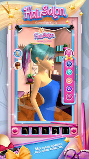 Hair Salon Games For Girls  Screenshots 4