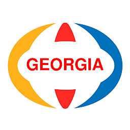 Imagem do ícone Mapa offline de Georgia e guia