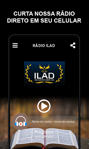Android application RÁDIO ILAD screenshort