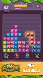 Brick game: Jewel block game