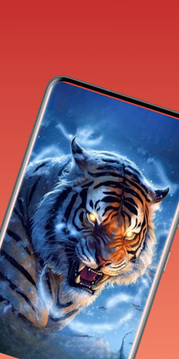 Android application Tiger wallpaper screenshort