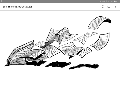 Screenshot of SVG and SVGZ Viewer