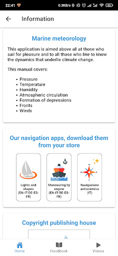 Marine meteorology Screen 3