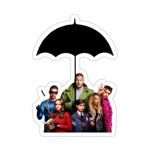 Umbrella Academy Stickers Screen 3