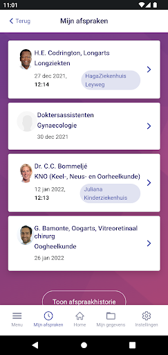 MijnHaga Screen 2