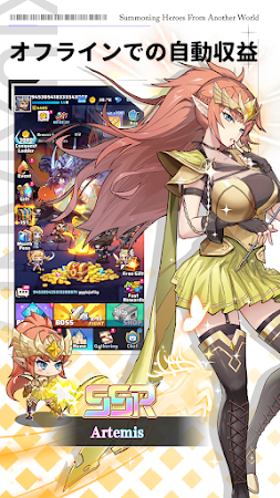 Game screenshot Mythic Summon: Idle RPG apk download