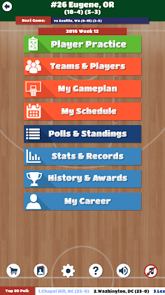 College Bball Coach - Screenshot 1
