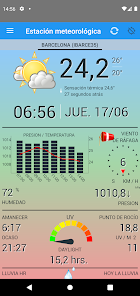 Estación meteorológica - Aplicaciones en Google Play