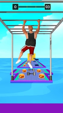 #2. Gym Running Game 3D - Obstacle Courses (Android) By: Spiel Hub