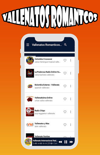 Vallenatos Romanticos Screen 3