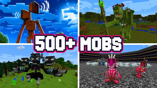 500 Mobs for Minecraft PE 1.0.2 APK screenshots 2