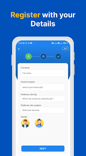 BluJobs: Job Search App India Screen 3