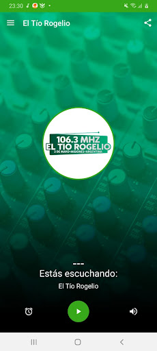 El Tío Rogelio Radio Screen 2