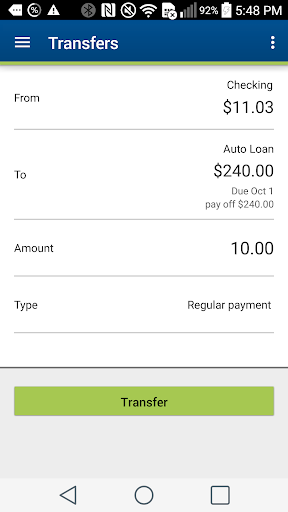 The Summit FCU Screen 3