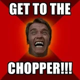 Get to the chopper!!! icon