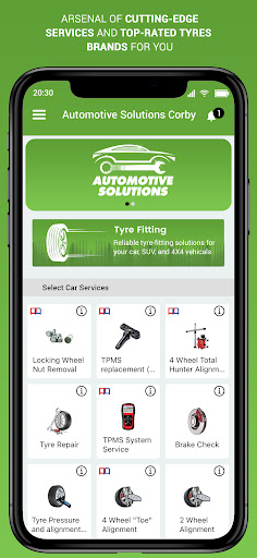 Android application Automotive Solutions Corby Ltd screenshort
