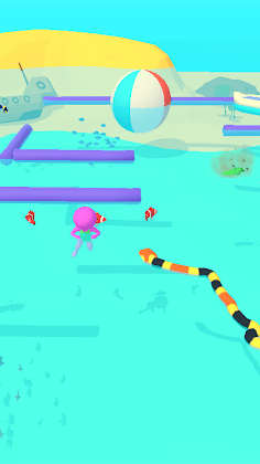 Aqua Snakey Maze - Screenshot 2