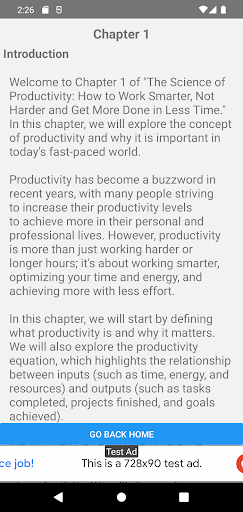 Develop Productivity Screen 2