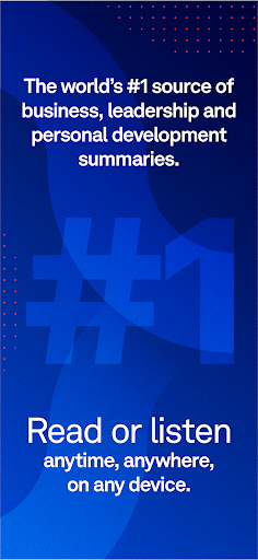Screenshot of getAbstract: Book Summaries