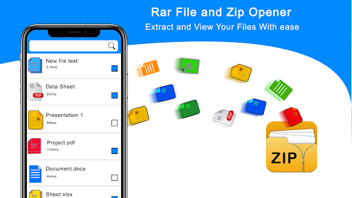 Android application Rar Extractor: zip Extractor screenshort