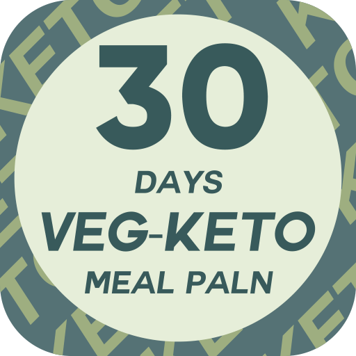 30Days Ketogenic Vegetarian Me  Icon
