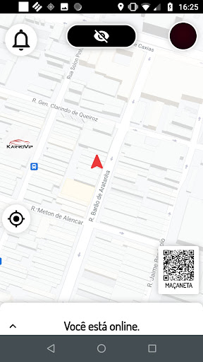 Android application KarroVip - Motorista screenshort