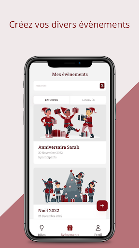 ListoKado : liste de cadeaux Screen 2