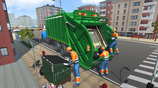 City Garbage Truck Driving Screen 3