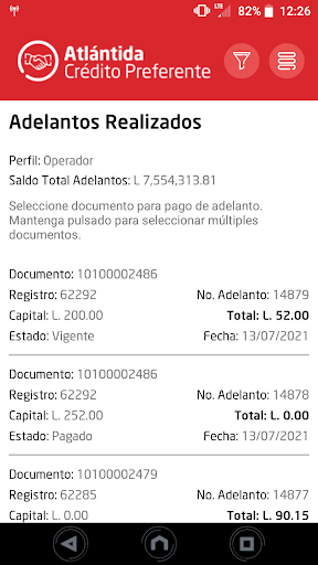 Atlántida Crédito Preferente Screen 2