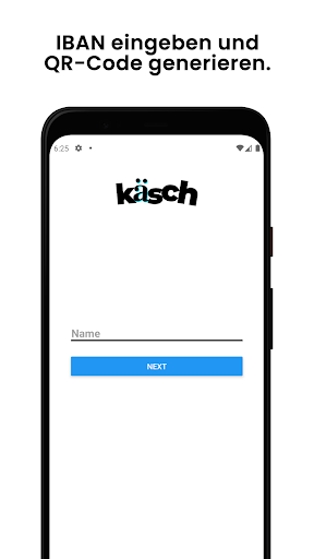 Android application Käsch screenshort