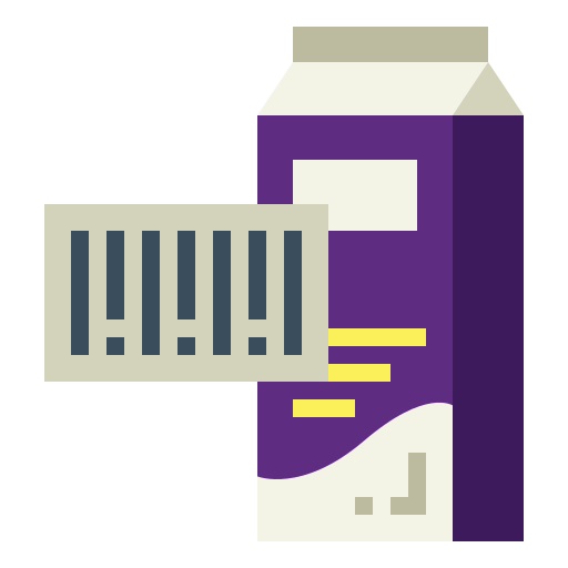 Food codes & scanner logo