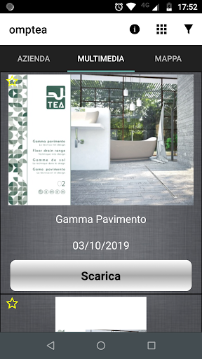 Android application Omptea screenshort