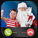 サンタビデオ通話 - 模擬クリスマス電話コール - Androidアプリ
