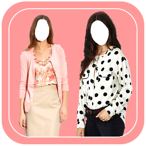 Stylish Indian Girl Photo Suit logo