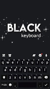 Ultra Black Keyboard Theme 5