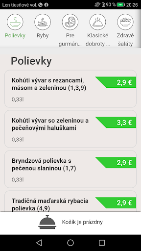 Reštaurácia SK HU Étterem Screen 3