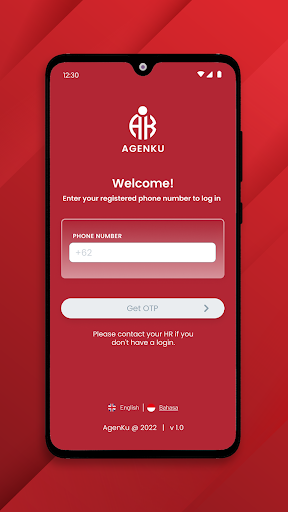 Android application AgenKu - Agent Management App screenshort