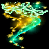 Butterfly Neon Twinkle LWP icon