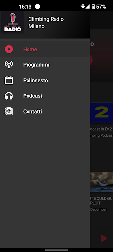 Climbing Radio Screen 2