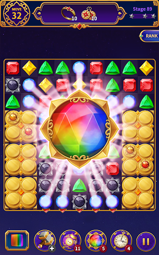 Screenshot of Jewels Crush Magic(Match 3)
