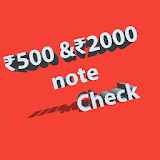 2000 & 500 note Check icon